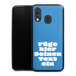 Silikon Slim Case schwarz