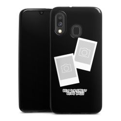 Silikon Slim Case schwarz