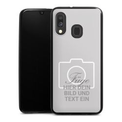 Silikon Slim Case schwarz
