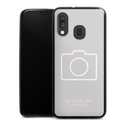 Silikon Slim Case schwarz
