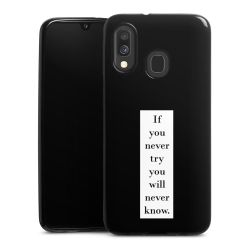 Silicone Slim Case black