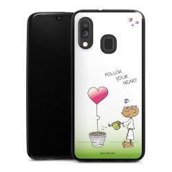 Silikon Slim Case schwarz