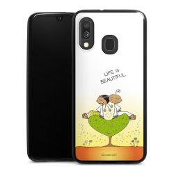 Silikon Slim Case schwarz