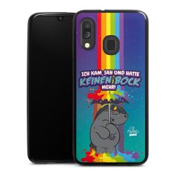 Silikon Slim Case schwarz