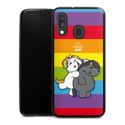 Silikon Slim Case schwarz