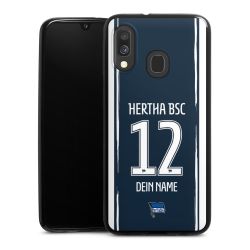 Silikon Slim Case schwarz