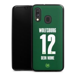 Silikon Slim Case schwarz