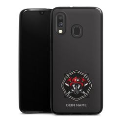 Silikon Slim Case schwarz