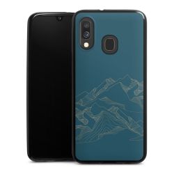 Silikon Slim Case schwarz