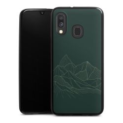 Silikon Slim Case schwarz