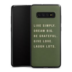 Silicone Slim Case black