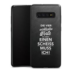 Silikon Slim Case schwarz