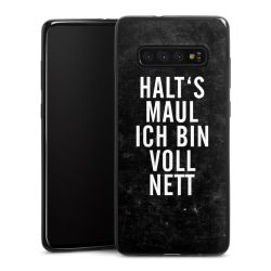 Silikon Slim Case schwarz