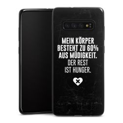 Silikon Slim Case schwarz