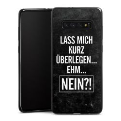 Silikon Slim Case schwarz