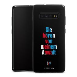 Silikon Slim Case schwarz