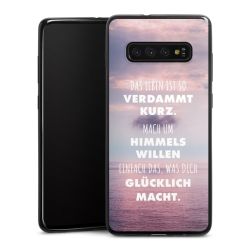 Silikon Slim Case schwarz