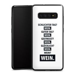 Silikon Slim Case schwarz