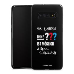 Silikon Slim Case schwarz