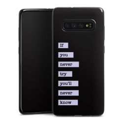 Silicone Slim Case black