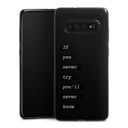 Silicone Slim Case black