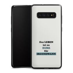 Silikon Slim Case schwarz