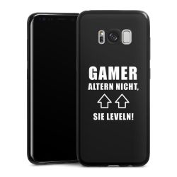 Silikon Slim Case schwarz