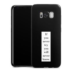 Silicone Slim Case black