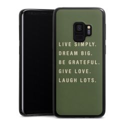 Silicone Slim Case black
