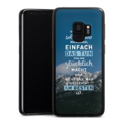 Silikon Slim Case schwarz