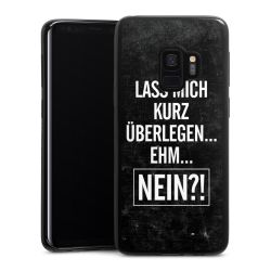 Silikon Slim Case schwarz