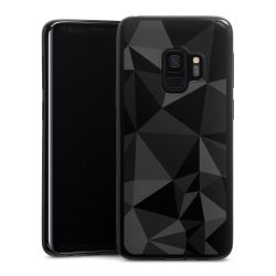 Motif Polygone Noir