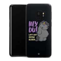 Silikon Slim Case schwarz