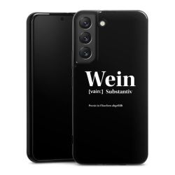 Silikon Slim Case schwarz