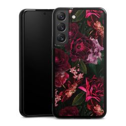 Donkerrode en roze bloemen