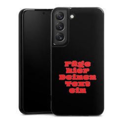 Silikon Slim Case schwarz