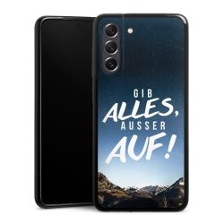 Silikon Slim Case schwarz