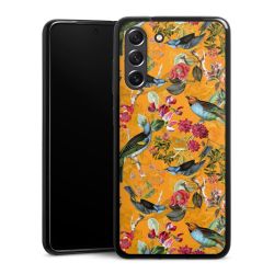 Vogels Bloemen Behang