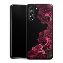 Rose vintage su nero