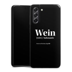 Silikon Slim Case schwarz