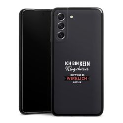 Silikon Slim Case schwarz