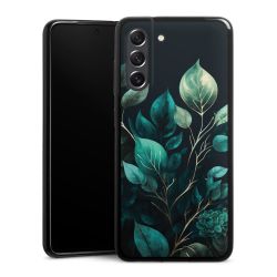 Eukalyptus dunkler Hintergrund