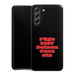 Silikon Slim Case schwarz