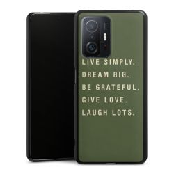 Silicone Slim Case black