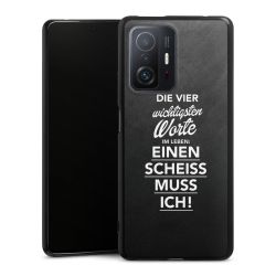 Silikon Slim Case schwarz