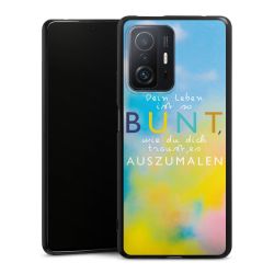 Silikon Slim Case schwarz