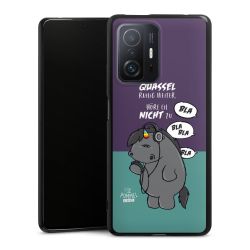 Silikon Slim Case schwarz