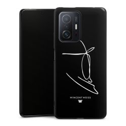 Silikon Slim Case schwarz