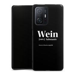 Silikon Slim Case schwarz