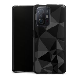 Motif Polygone Noir